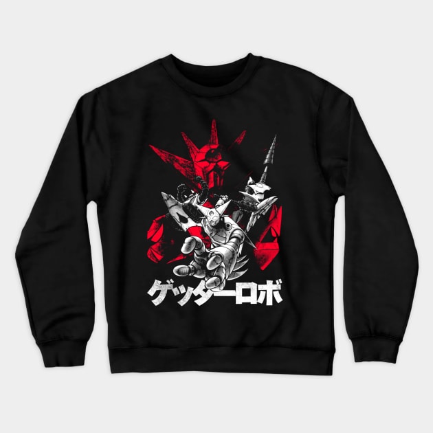 Getta Robo (dark) Crewneck Sweatshirt by geekingink